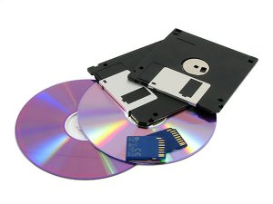 CD，SD卡和软盘